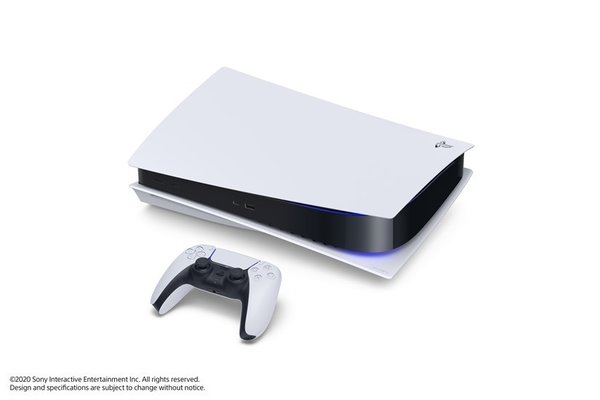 SONY PS5 Playstation 5 Konsole mit Laufwerk 825 GB - Schwarz/Weiß
