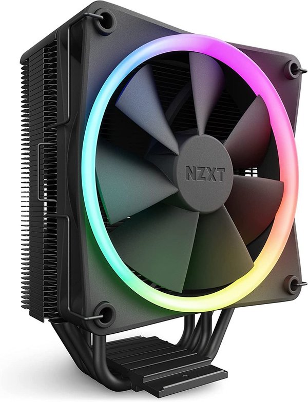 NZXT T120 RGB Air Cooler - RC-TR120-B1 - RGB CPU Luftkühler - 120mm RGB Lüfter -